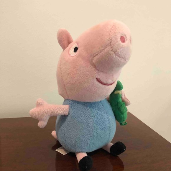 Ty George Stuffed Animal Peppa the Pig - Picture 2 of 5